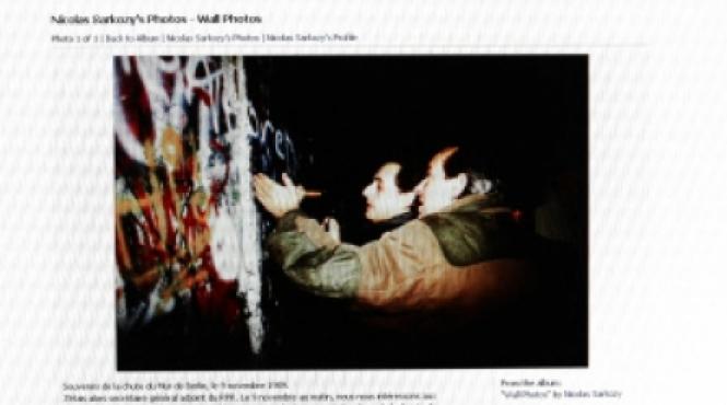 nicolas sarkozy am daramat cu tarnacopul la zidul berlinului