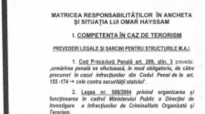 basescu stia ca omar vrea sa plece din tara