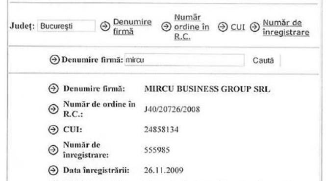 firme puse pe fuga de onrc