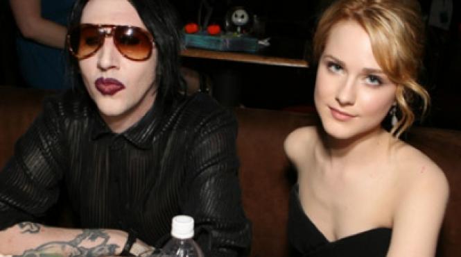 marilyn manson si evan rachel wood s au logodit