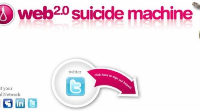 un site propune sinuciderea virtuala pentru conturile de facebook myspace sau twitter