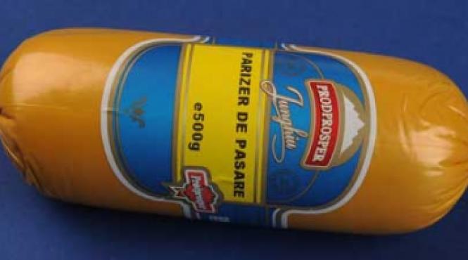 parizer din pasare cu slanina si sorici