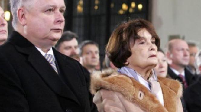 mama presedintelui lech kaczynski inca nu stie ca fiul ei a murit