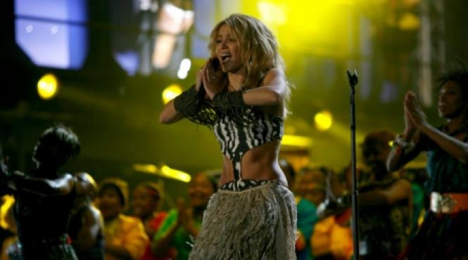 shakira a deschis balul cm