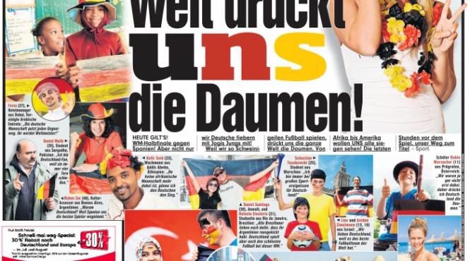germania spania ce spun ziarele