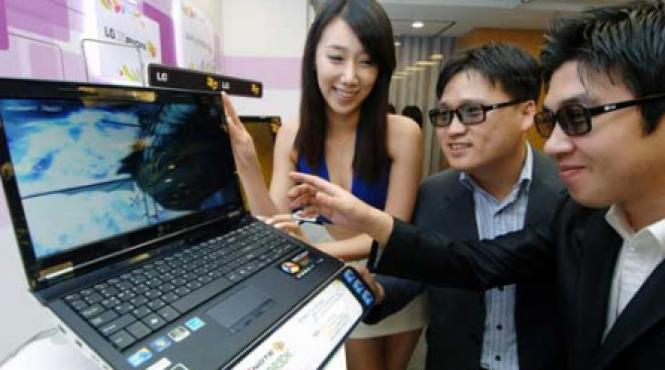 lg lanseaza notebook 3d