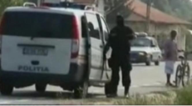 bataie ca n filme la un post de politie din tamna mehedinti