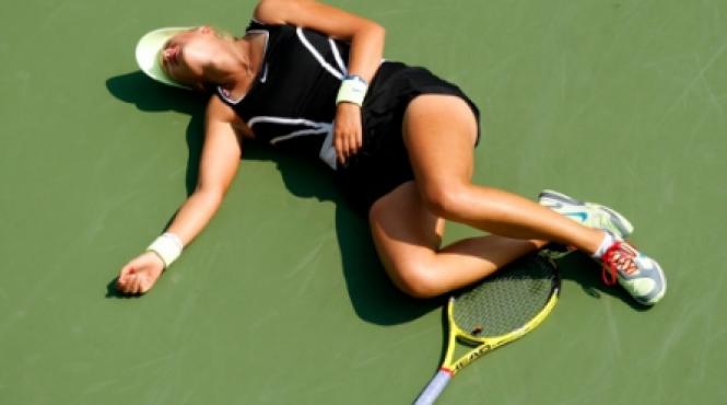 victoria azarenka a lesinat in timpul unui meci