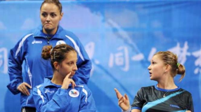 oamenii zilei echipa feminina de tenis de masa a romaniei
