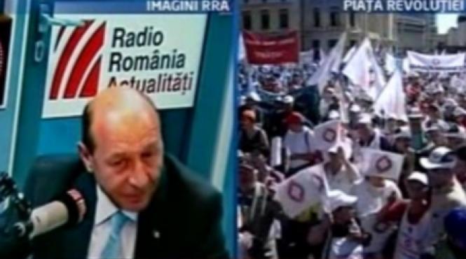 basescu 80 din mass media transmite mesajul ca suntem intr o situatie disperata