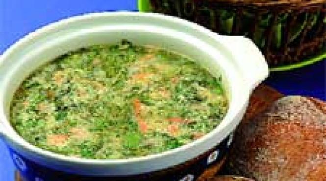 galuste de peste cu andive