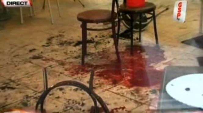 video balti de sange intr un local din capitala dupa o confruntare intre suporteri