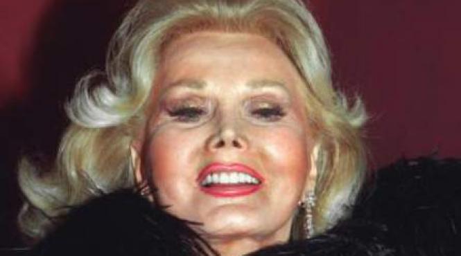 zsa zsa gabor din nou la spital