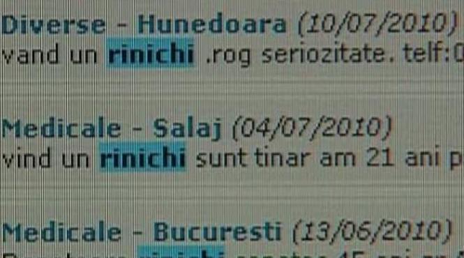 romanii isi vand rinichii si ficatii pentru a scapa de datorii