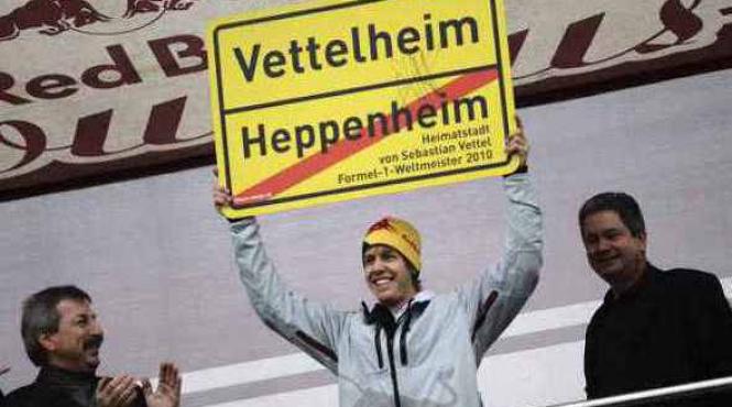 orasul natal al lui vettel va fi rebotezat vettelheim