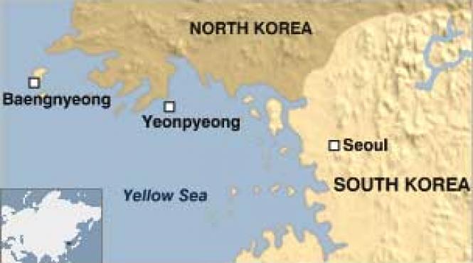 coreea de nord a atacat o insula sud coreeana doi militari ucisi