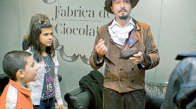 evenimente in vizita la fabrica de ciocolata