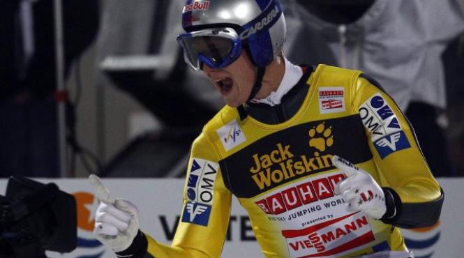 thomas morgenstern primul castigator in turneul celor patru trambuline