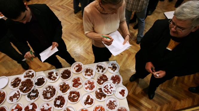 worschtkoschtprob concursul carnatilor la svabii banateni