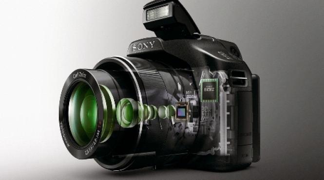 sony hx100v cyber shot superzoom cu filmare hd
