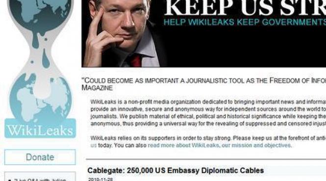 site ul wikileaks nominalizat la premiul nobel pentru pace