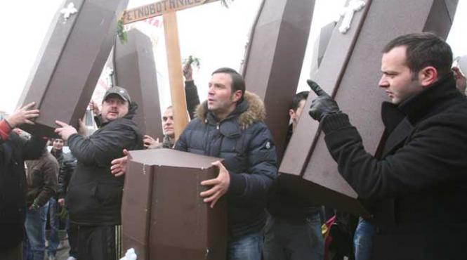 buzdugan si morar au protestat cu marar