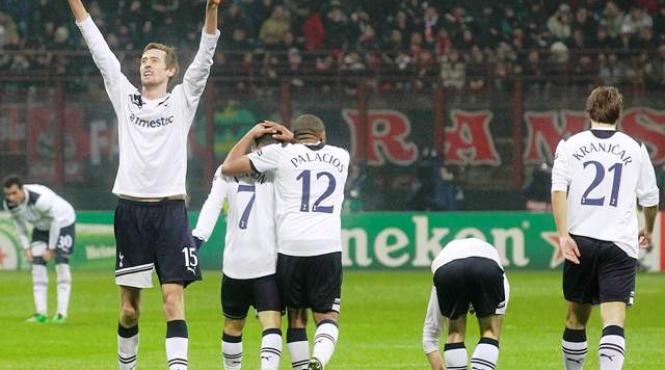liga campionilor tottenham a batut milanul pe san siro valencia tinuta in sah de schalke