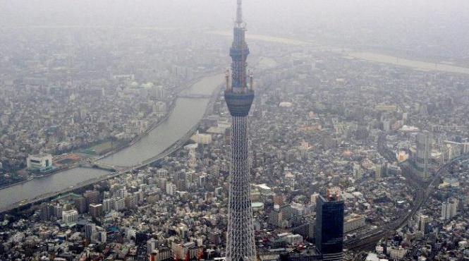 tokyo sky tree cel mai inalt turn tv neancorat din lume