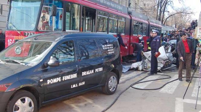 ancheta la iasi sistemul de franare al tramvaiului functional