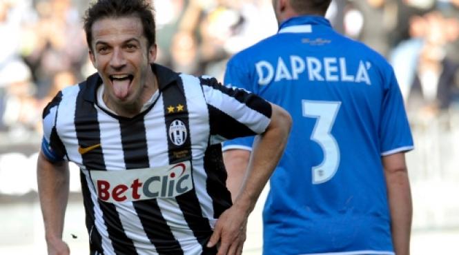 la repubblica fiorentina juve duelul a doua talente extraordinare mutu si del piero