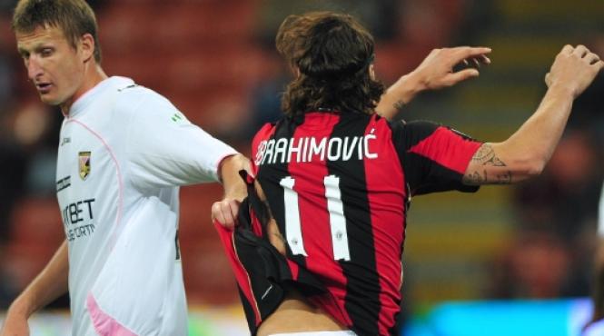 goian cu un pas in finala cupei italiei milan palermo 2 2 video