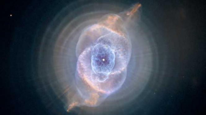 nasa imagine spectaculoasa cu nebuloasa ochiul pisicii