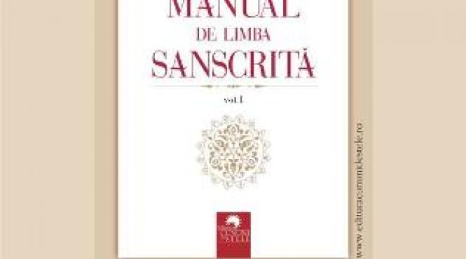 primul manual de limba sanscrita din romania