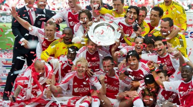 ajax a castigat titlul in olanda dupa sapte ani video
