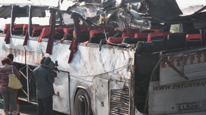 opt morti si 18 raniti intr un accident de autocar in bulgaria