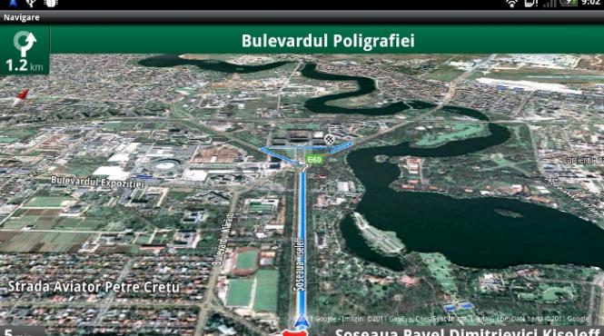 romania pe hartile de mobil de la google