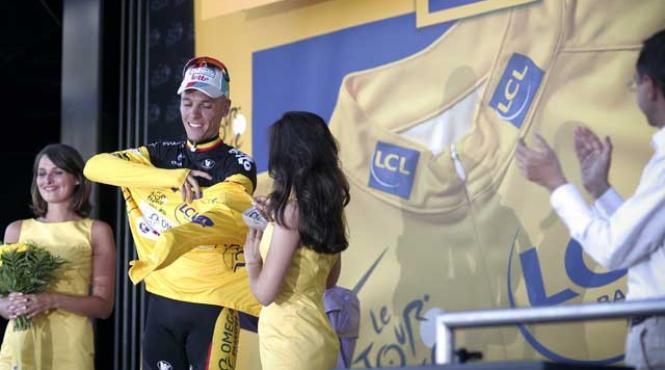 tricoul galben visul lui philippe gilbert