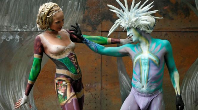 world bodypainting festival 2011 vezi imagini de la cel mai important eveniment de gen