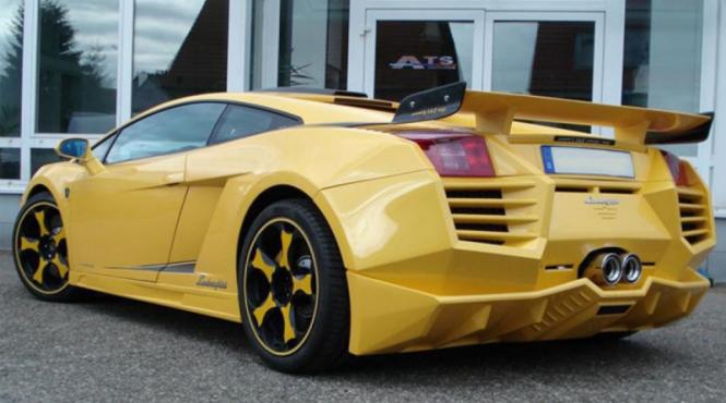 un lamborghini gallardo pe gustul unui power ranger