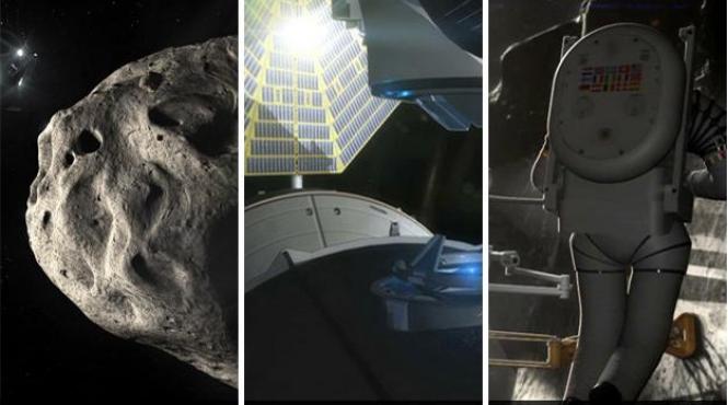 nasa vrea sa trimita astronauti dincolo de sistemul solar cu o racheta asamblata in spatiu