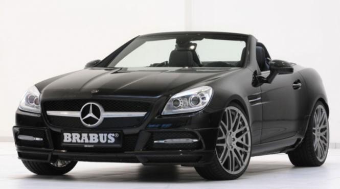 brabus are de aratat un mercedes benz slk