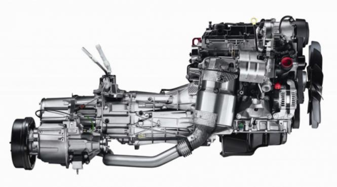 motor nou pentru defender