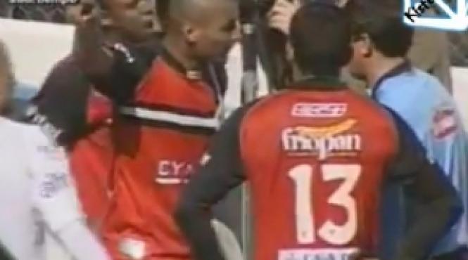 au si brazilienii un ionel ganea diogo a pleznit un arbitru asistent video