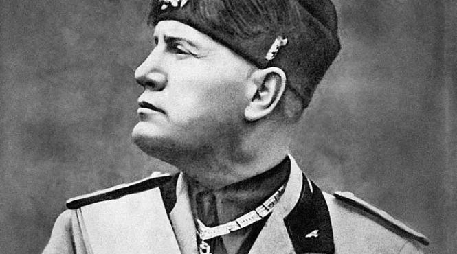 mussolini in pat cu ultima regina