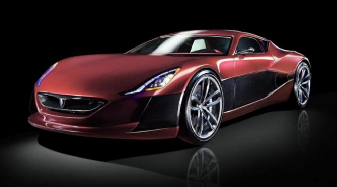 1088 cp si 88 de exemplare rimac concept one