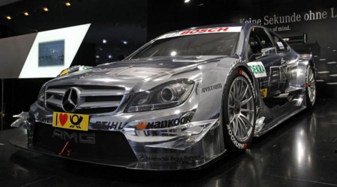 dtm amg c coupe este pregatit sa alerge in sezonul 2012