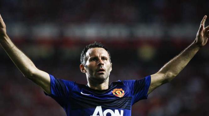 batranul ryan giggs intra in istoria ligii campionilor