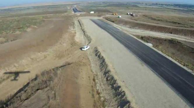 autostrada arad timisoara vezi cum arata autostrada cu doua luni inainte de finalizare video