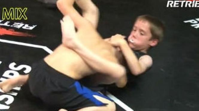 ultimul racnet in marea britanie lupte in custi intre copii video