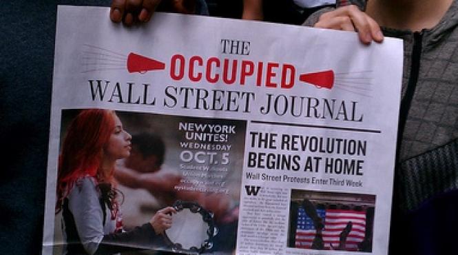 miscarea occupy wall street are ziar vezi ce laureat al premiului pulitzer a scris editorialul primului numar